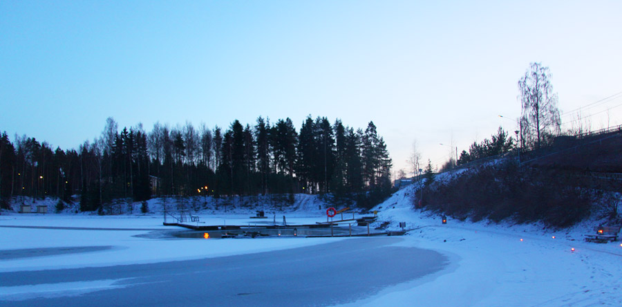 A Finlândia das saunas e buracos de gelo