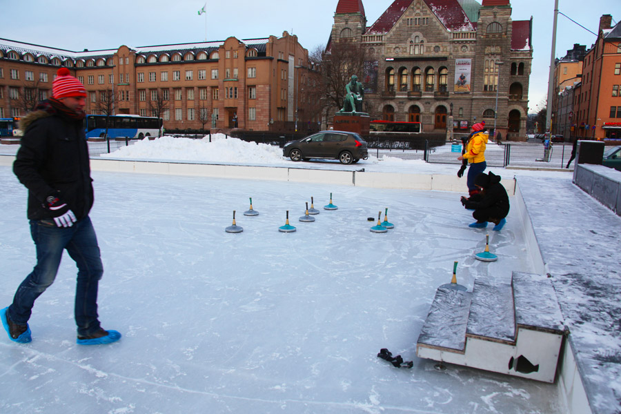 Curling em Helsinki