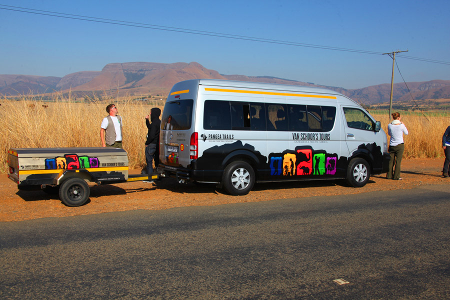 De carro pela África do Sul