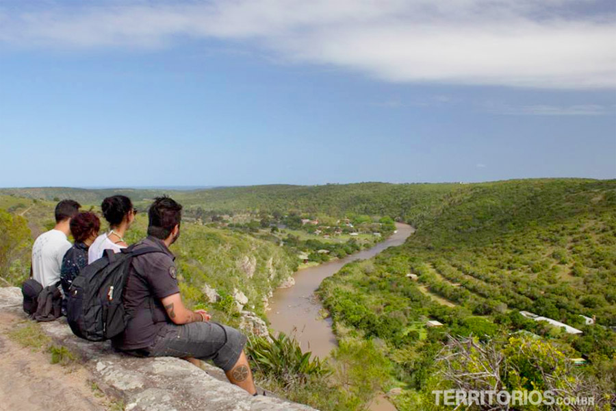 Mirante dentro da reserva