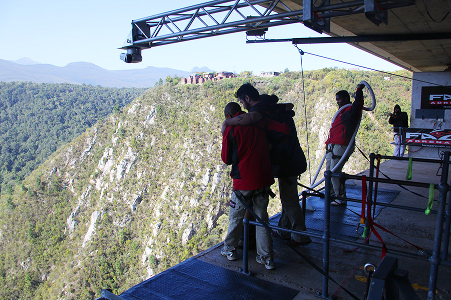 Bungee Jump na África do Sul!