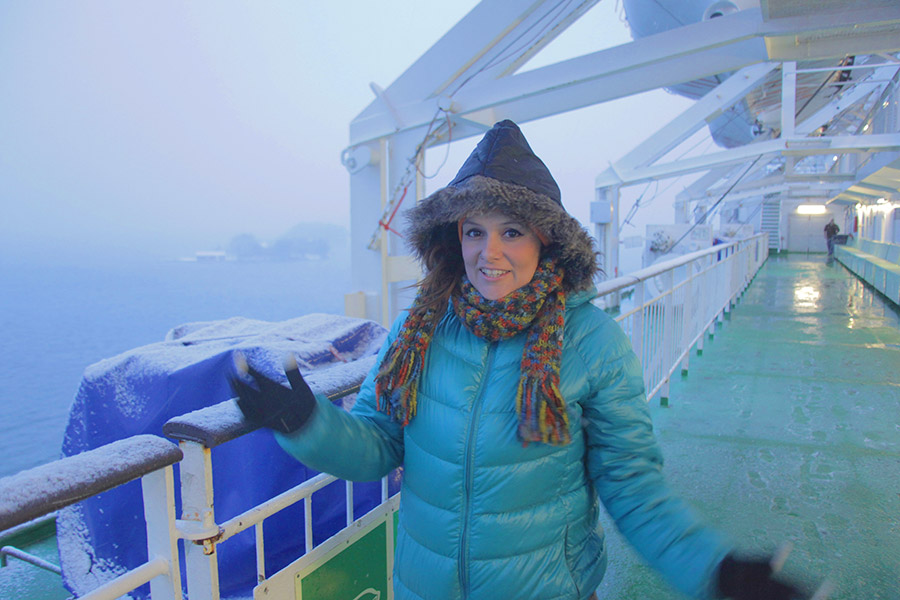 Viagem de barco entre Finlândia e Suécia!