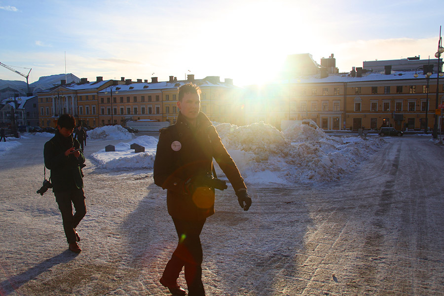 Helsinki a pé!