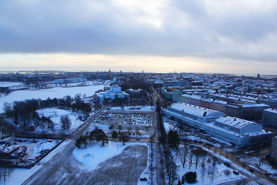 Helsinki a pé!