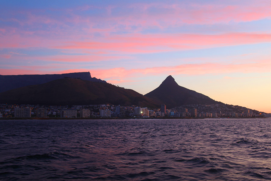 Cruzeiro para o por do sol