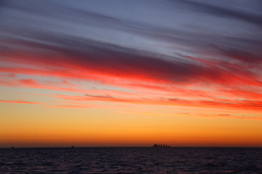 Cruzeiro para o por do sol