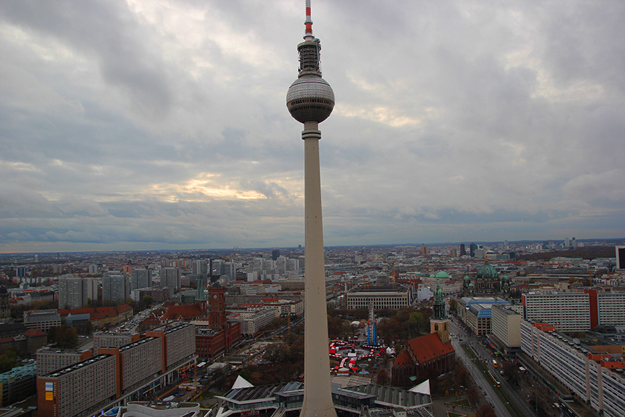 A vista mais legal de Berlim